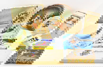 EARLY 20TH CENTURY CANDY & CHOCOLATE BOXES: DAGGETTS, LOHEIDE, MERILL, & MORE