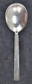 BERNADOTTE PATTERN STERLING SILVER SPOON, GEORG JENSEN