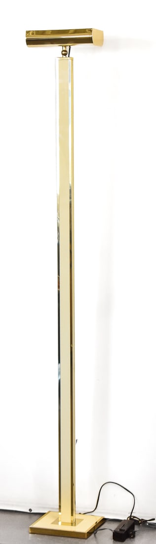 KOTT LUMINAIRES POSTMODERN BRASS & CERAMIC FLOOR LAMP (1 of 5)