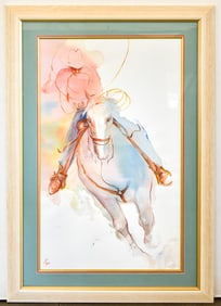 WILLIAM PAPAS 'ROPER' WATERCOLOR PAINTING