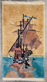 HANDMADE NAUTICAL RUG, CHINA