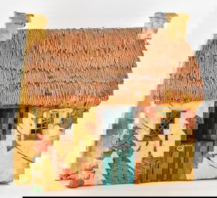 CLAYMATION MOVIE PROP HOUSE FROM 'RIP VAN WINKLE' (1978) BY WILL VINTON