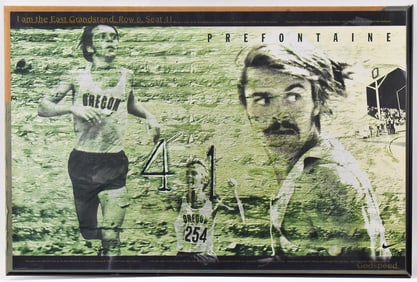 C. 1997 STEVEN PREFONTAINE VINTAGE NIKE POSTER