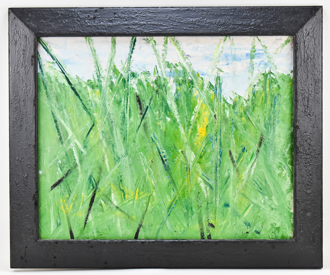 ACRYLIC PAINTING ATTRIBUTED TO DAVID STACTON (1 of 4)