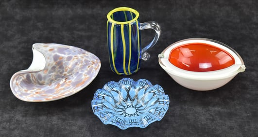 COLLECTION OF ART GLASS: MURANO & MORE