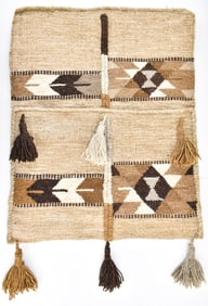 ZAPOTECAN WOOL TEXTILE WALL-HANGING