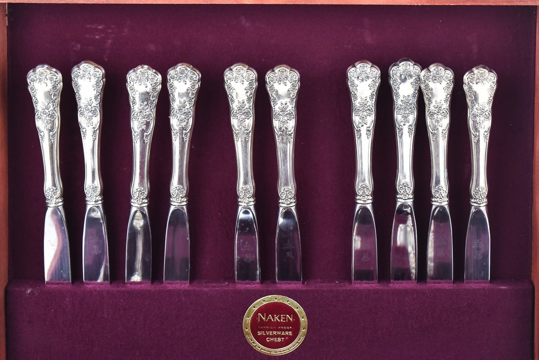 GORHAM 'BUTTERCUP' STERLING SILVERWARE SET - 2