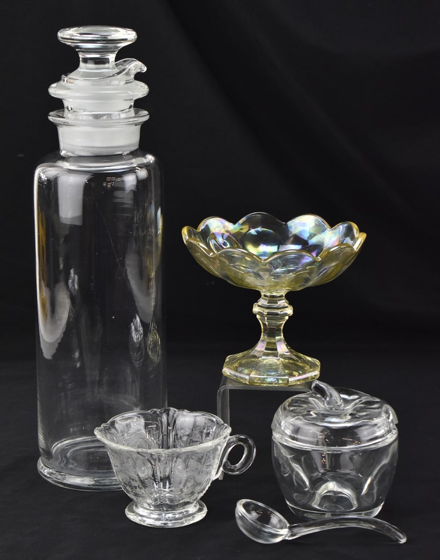 HEISEY GLASSWARE ASSORTMENT (1 of 3)