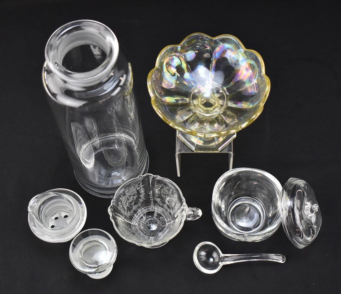 HEISEY GLASSWARE ASSORTMENT - 3