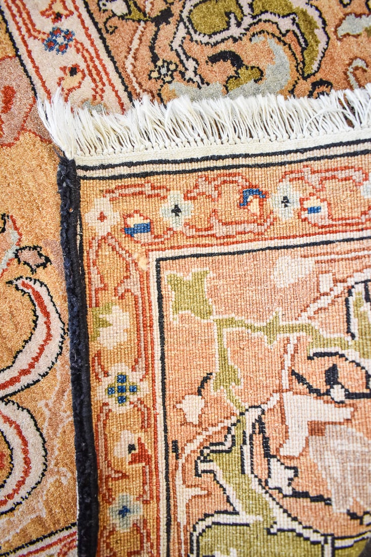 PERSIAN TABRIZ WOOL RUG - 7