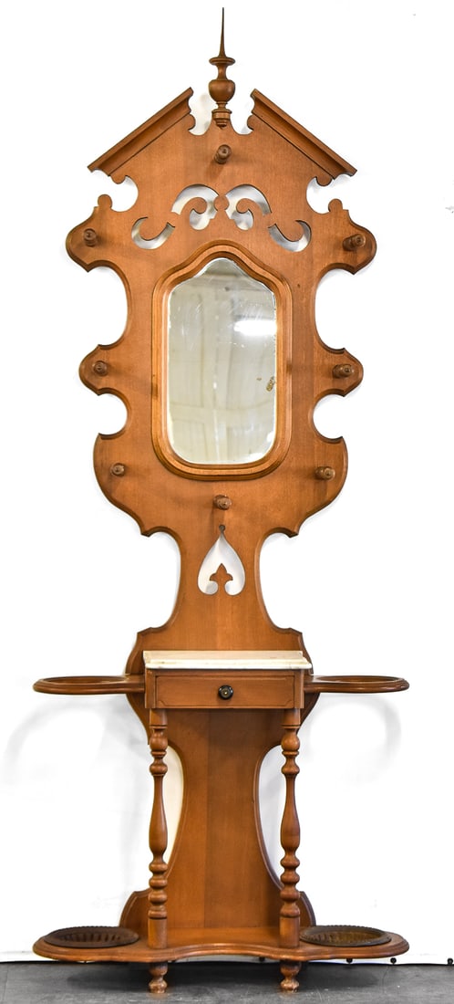 VICTORIAN HALL TREE (1 of 3)