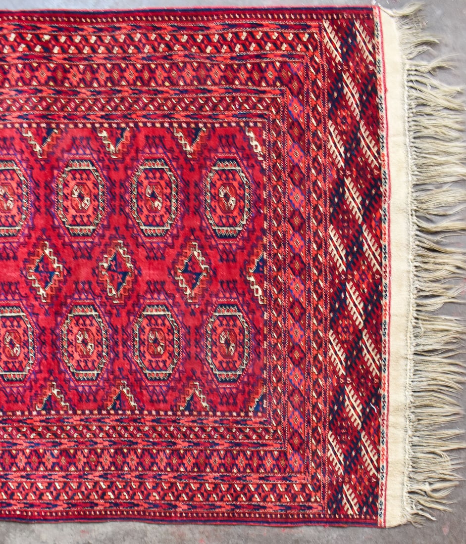 TEKKE TURKMEN WOOL RUG - 2