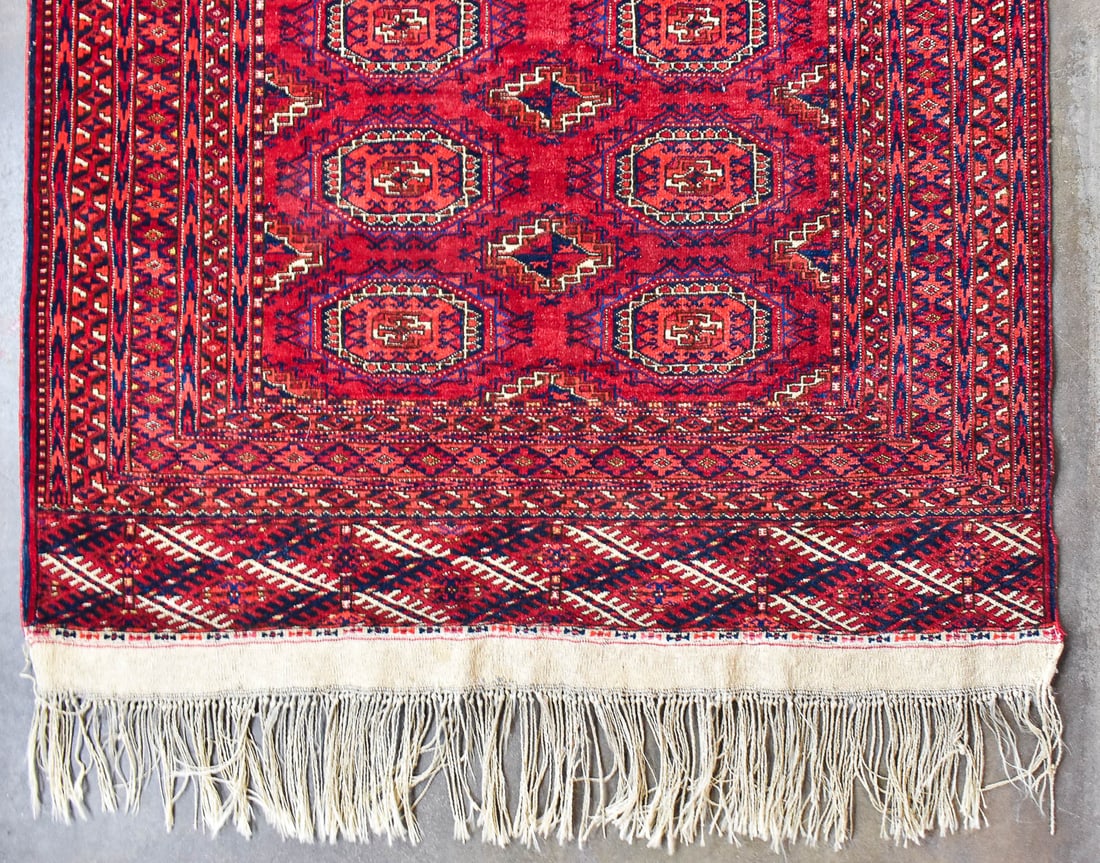 TEKKE TURKMEN WOOL RUG - 3
