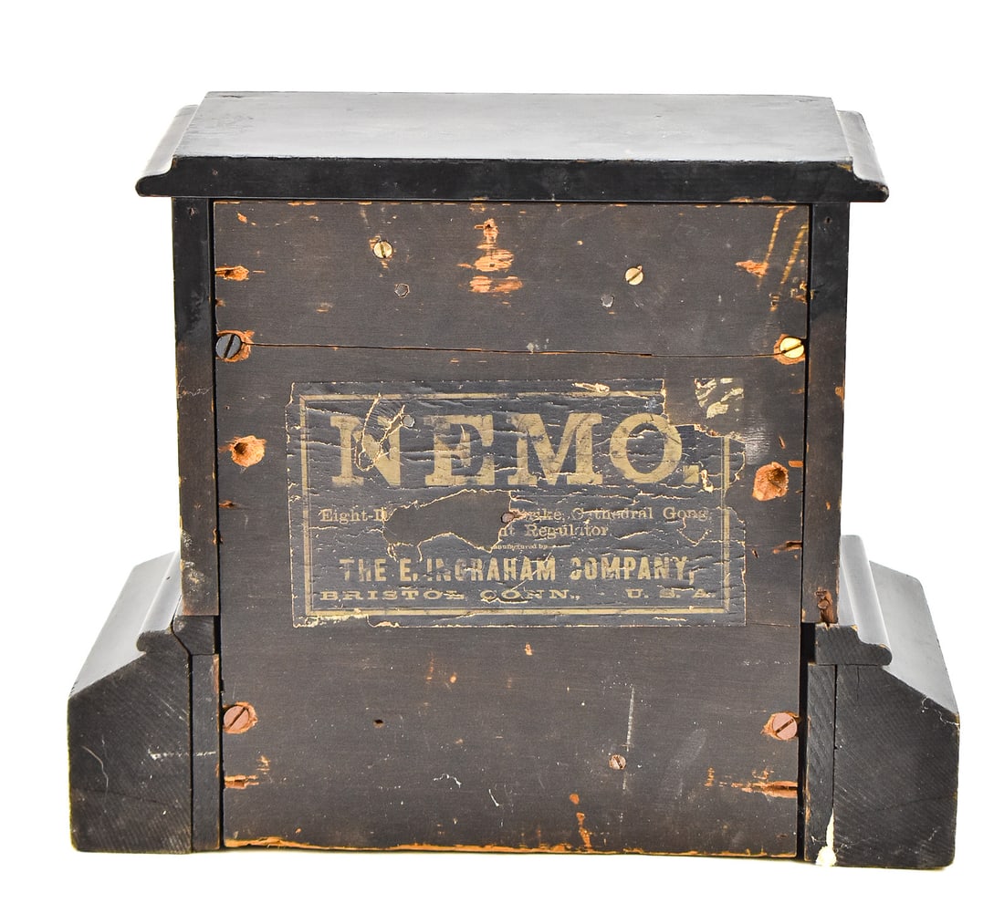 'NEMO' MANTEL CLOCK, E. INGRAHAM, LATE 19TH C. - 2