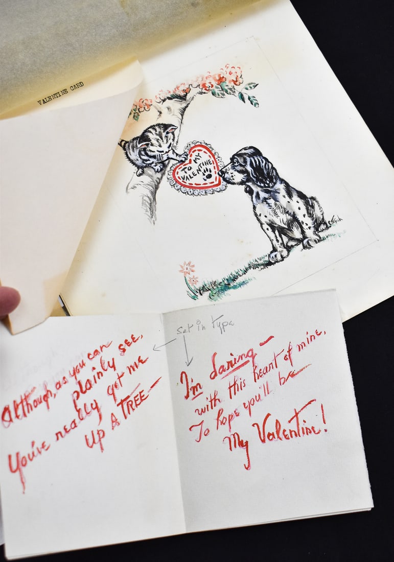 CHARLOTTE MISH VALENTINE POSTCARD SAMPLE - 3