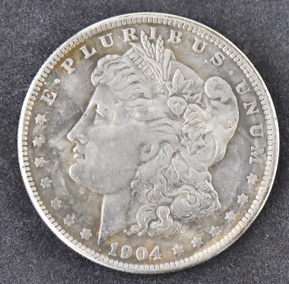 1904-S MORGAN SILVER DOLLAR (1 of 2)