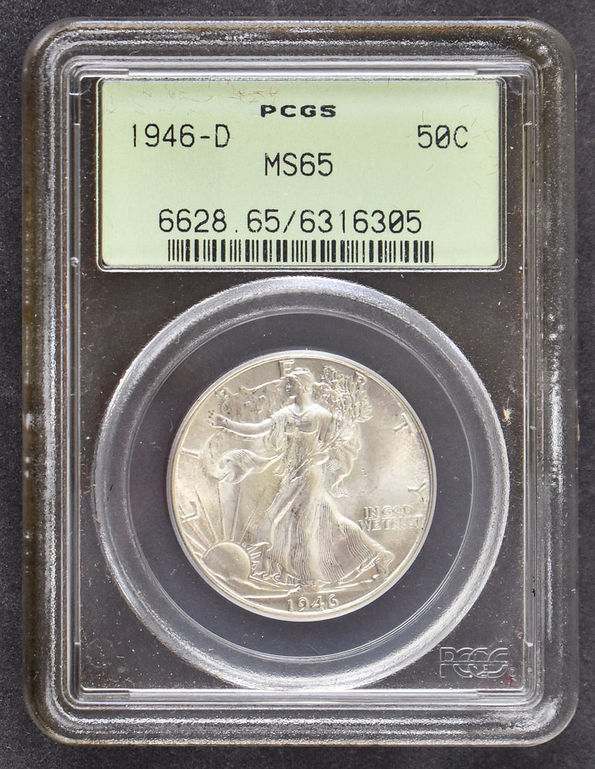 1946-D 50C PCGS MS65 (1 of 2)