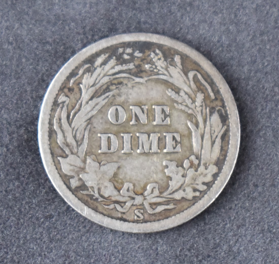 1903-S BARBER DIME - 2