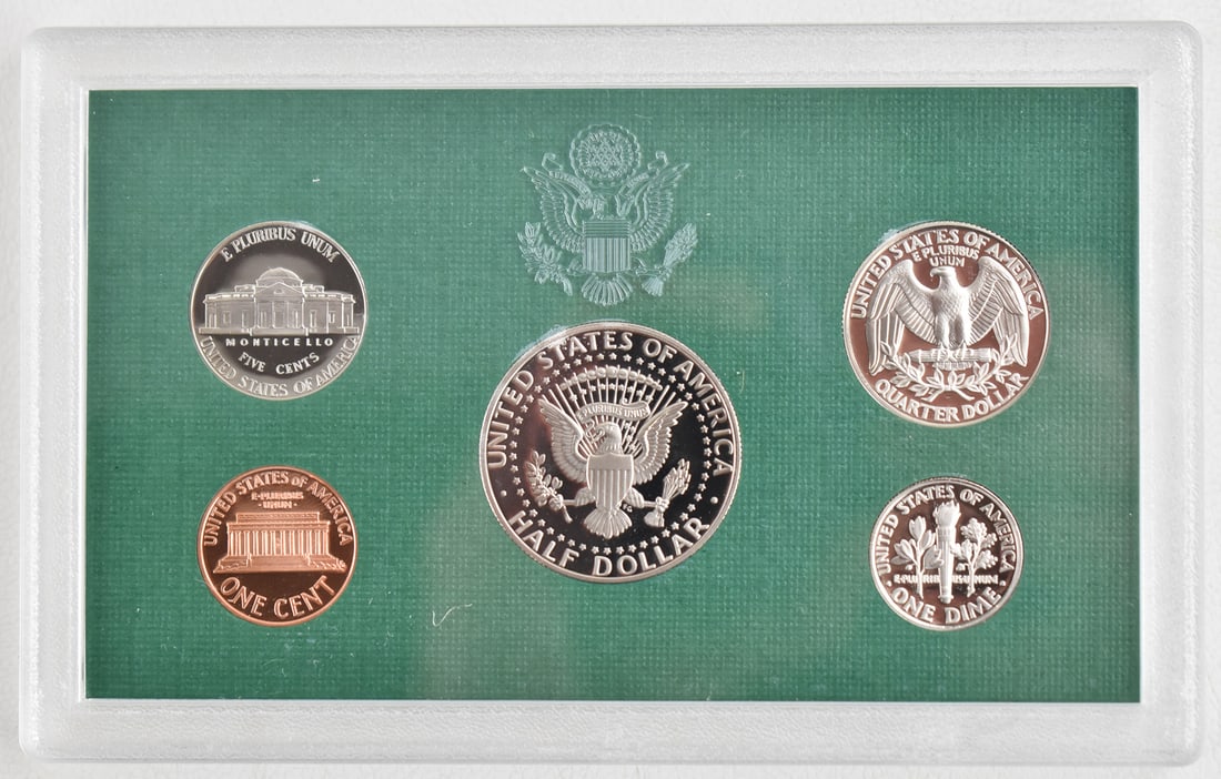 9 U.S. PROOF SETS FROM THE 1990s - 3