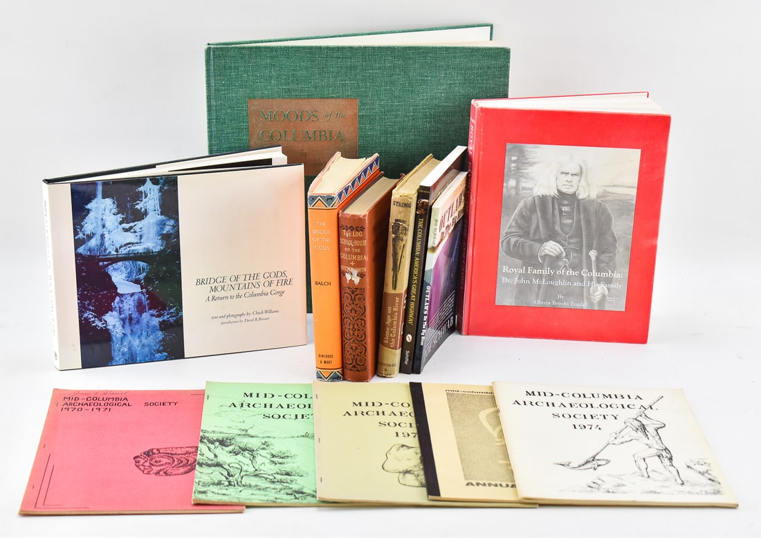 COLUMBIA RIVER GORGE-RELATED BOOKS: FIRST EDITION 'STONE AGE ON THE COLUMBIA RIVER', FIRST EDITION (1 of 4)