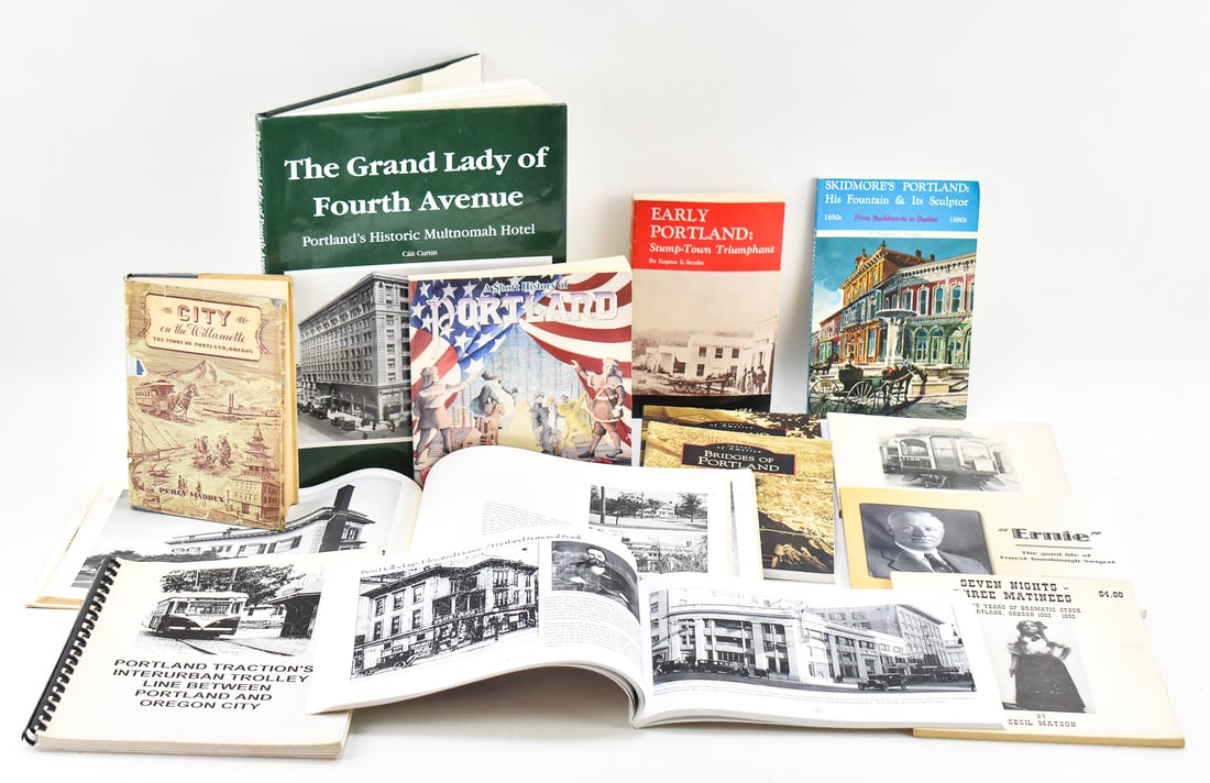 PORTLAND OREGON RELATED BOOKS: FIRST EDITION 'A SHORT HISTORY OF PORTLAND' & MORE (1 of 6)