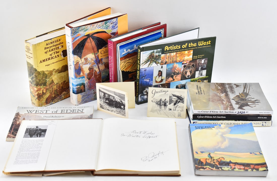 ART-RELATED BOOKS & CATALOGS: SIGNED ED QUIGLY BOOK, LIMITED FIRST EDITION 'MASTERWORKS OF (1 of 5)