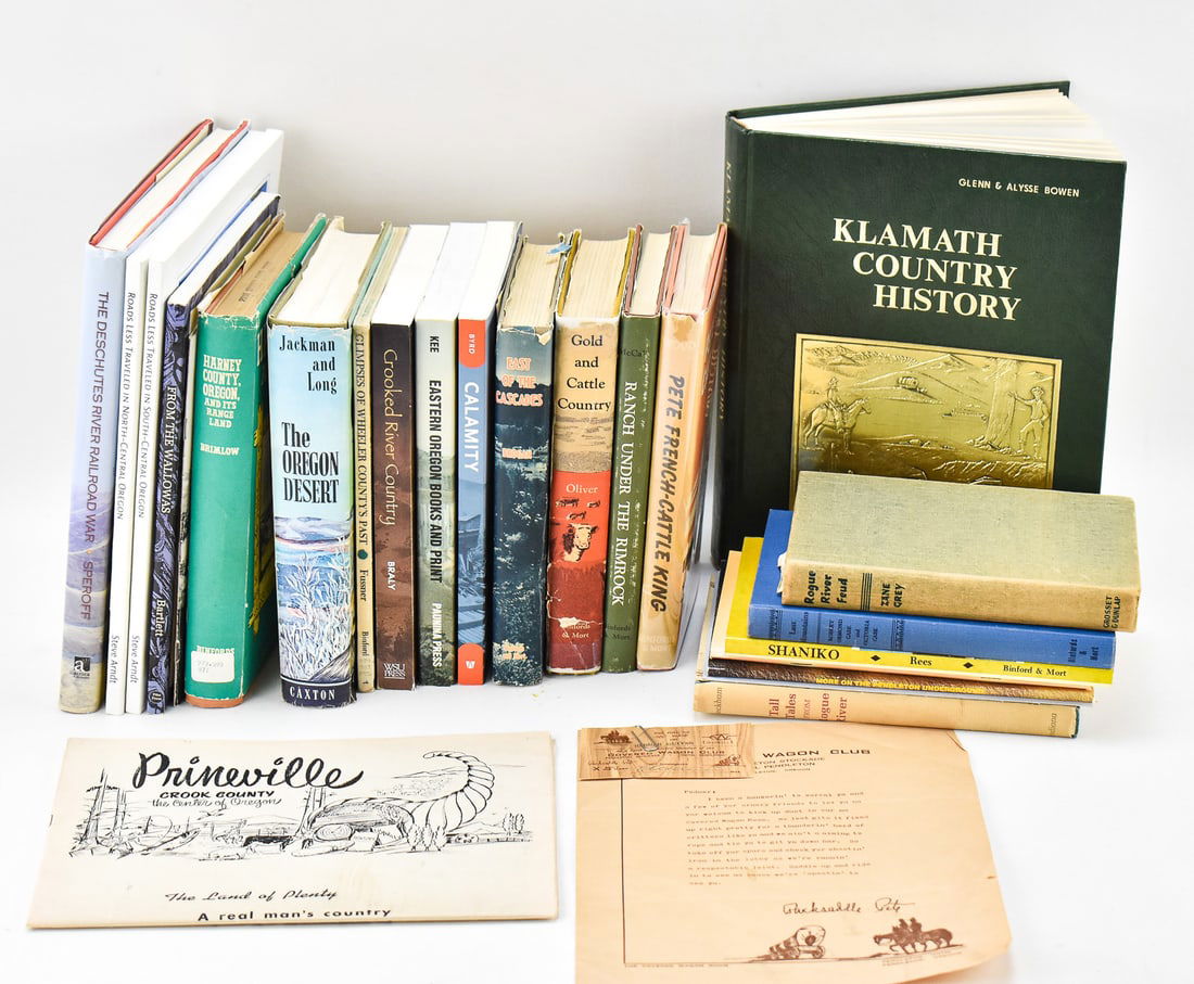 EASTERN AND CENTRAL OREGON BOOKS: FIRST EDITION 'GLIMPSES OF WHEELER COUNTY'S PAST' & MORE (1 of 5)