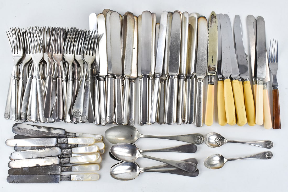 FLATWARE ASSORTMENT: HOLMES & EDWARDS, WM. ROGERS, LANDERS FRARY & CLARK, & MORE (1 of 4)