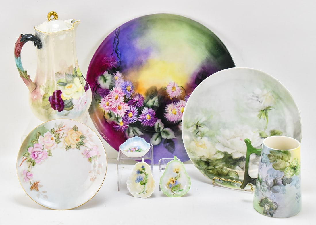 CHINA ASSORTMENT: LIMOGES, BELLEEK-WILLETS, & MORE (1 of 5)