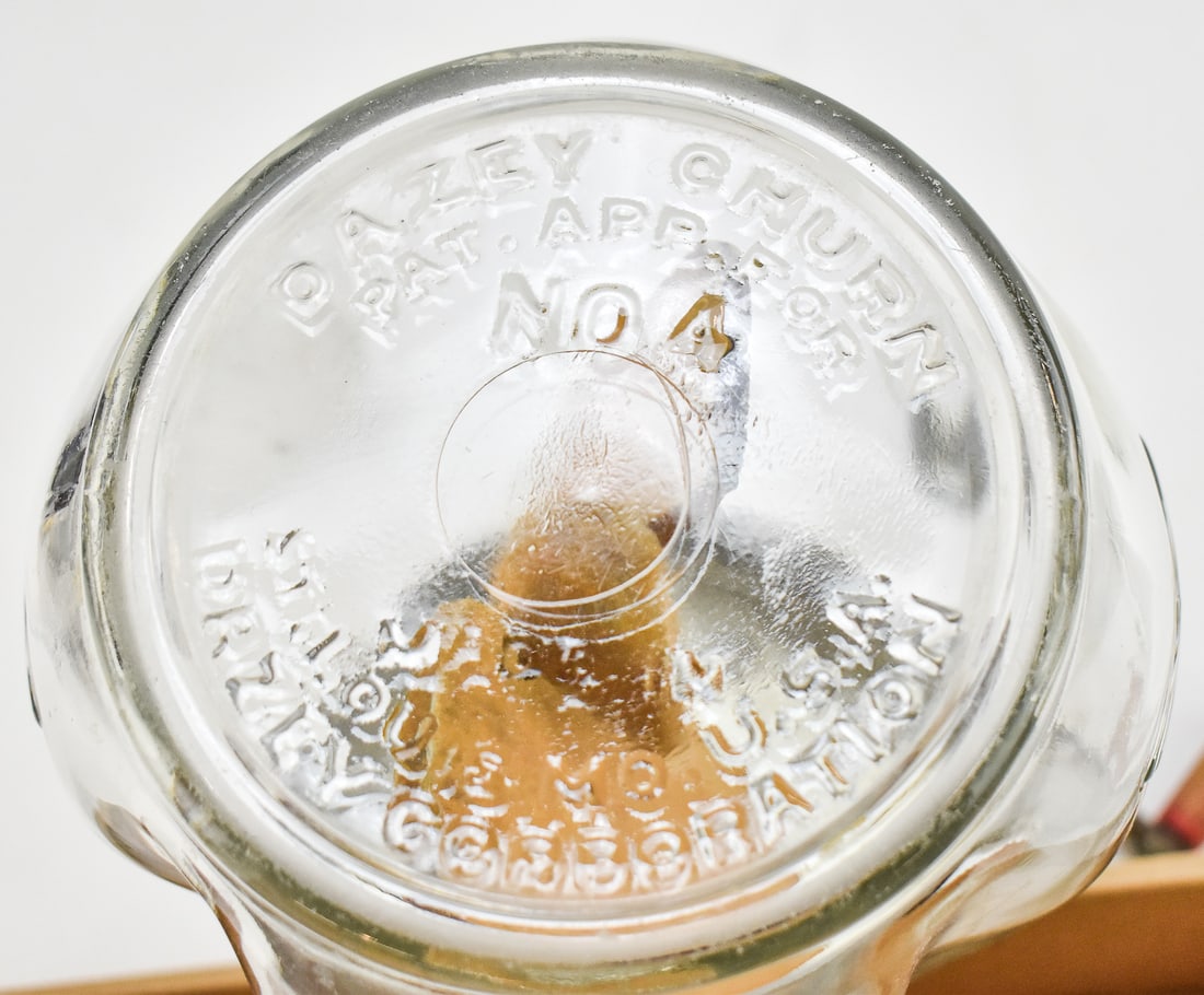 DAZEY NO. 4, 4 QT. BUTTER CHURN - 4