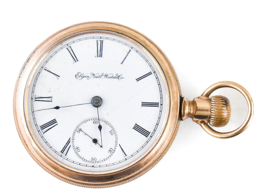 ELGIN NATIONAL WATCH CO. SIDEWINDER G. M. WHEELER POCKET WATCH C. 1889 (1 of 3)