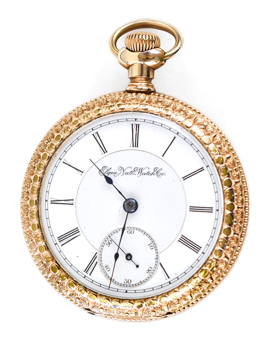 ELGIN NATIONAL WATCH CO., B. W. RAYMOND POCKET WATCH, C. 1897 (1 of 6)