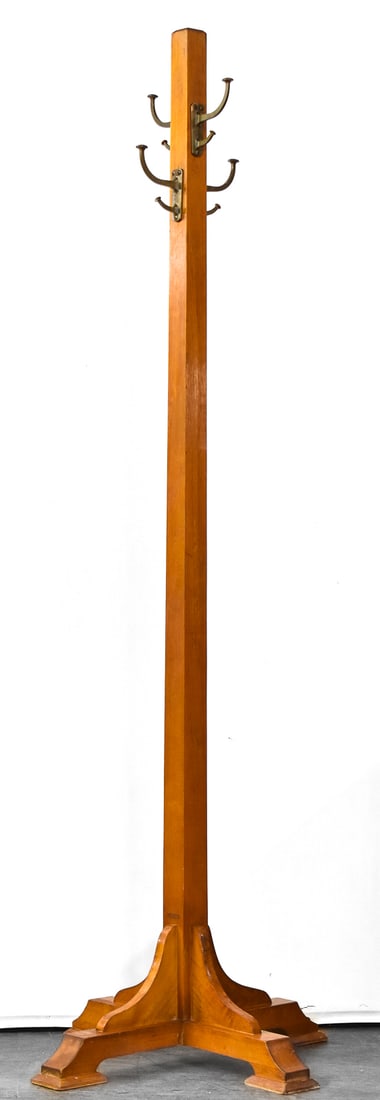 MISSION OAK COAT RACK (1 of 1)