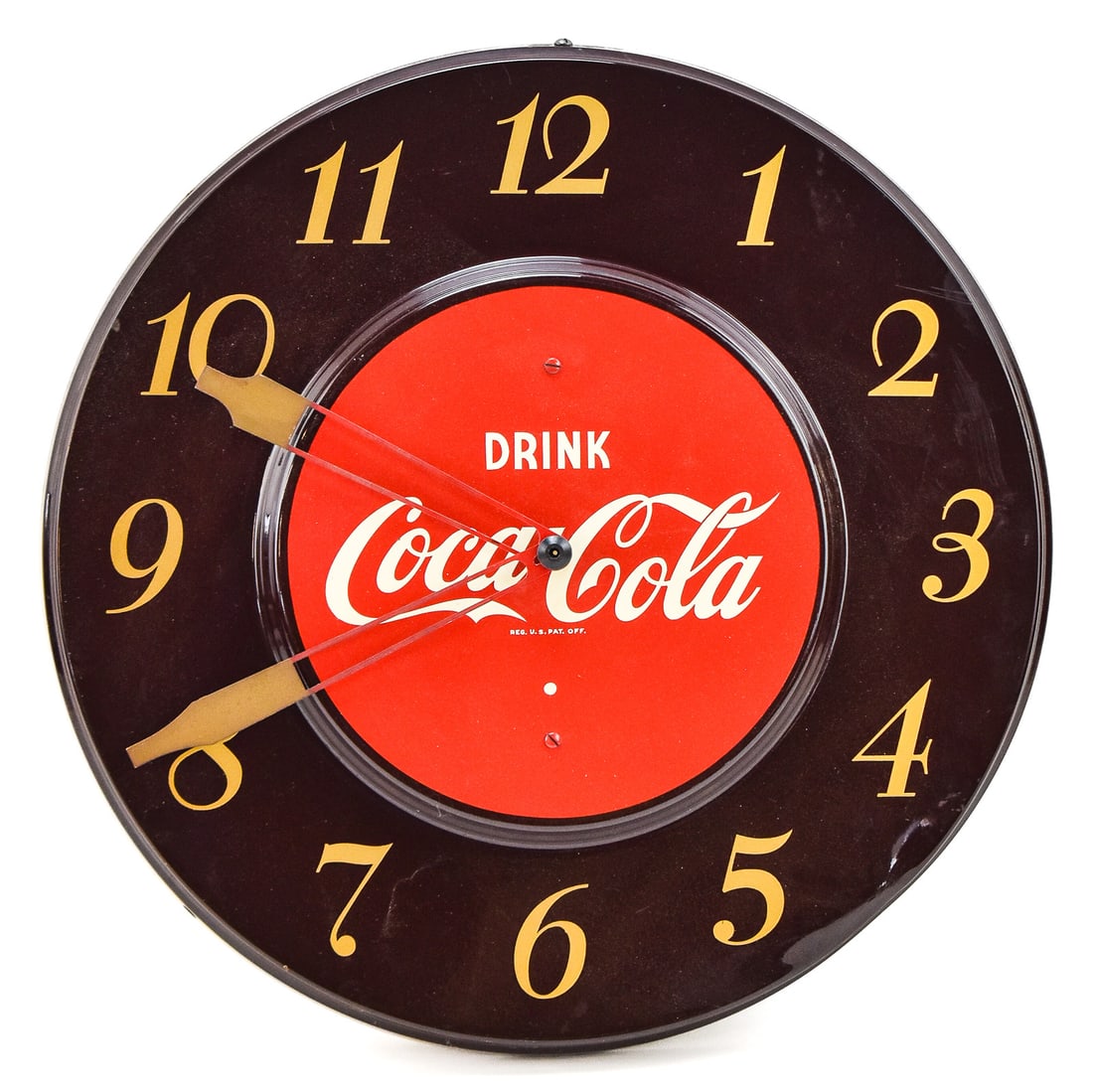 1951 COCA-COLA 18' TELECHRON DINER CLOCK (1 of 2)