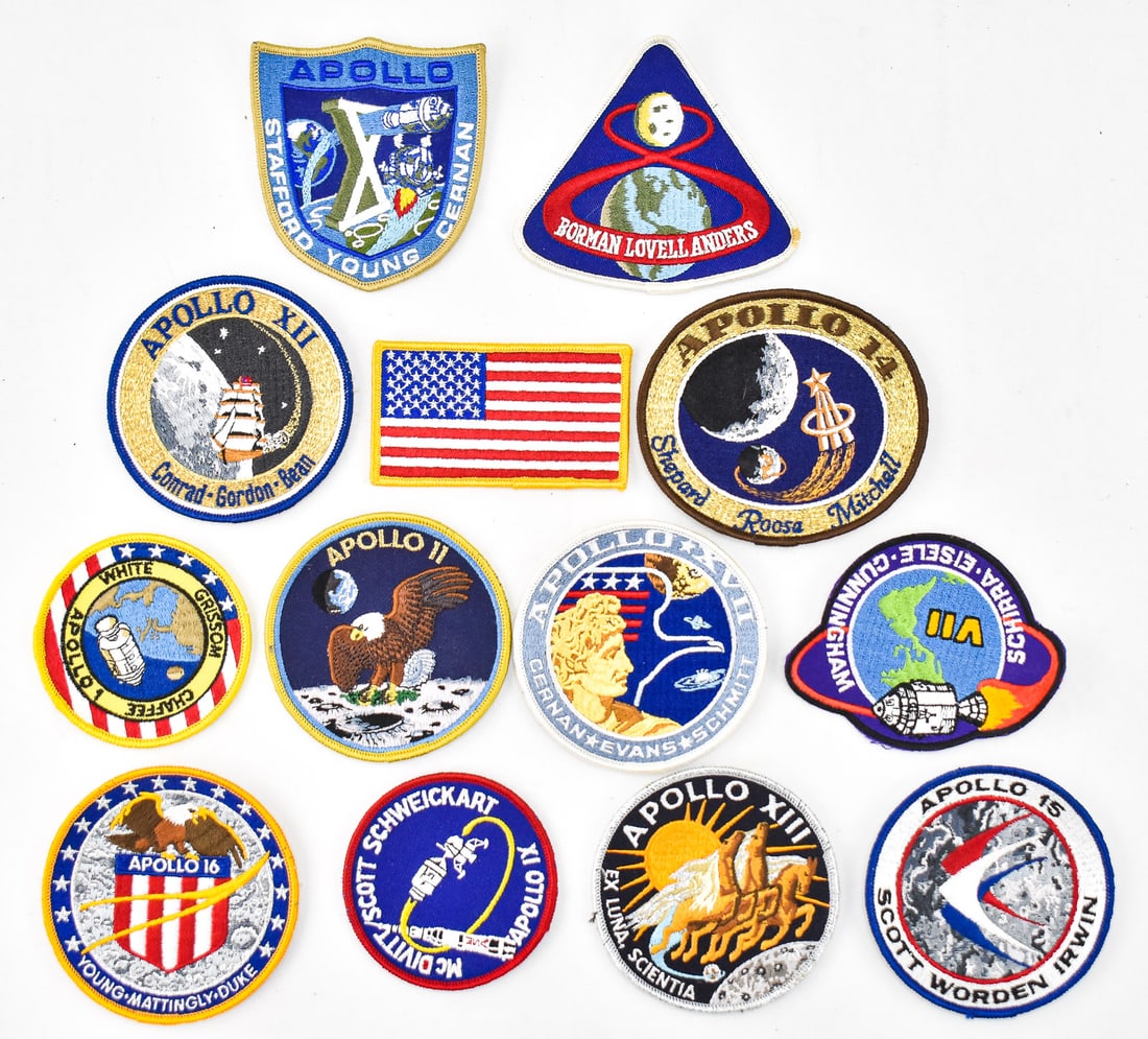 APOLLO MISSION SOUVENIR PATCHES (1 of 1)