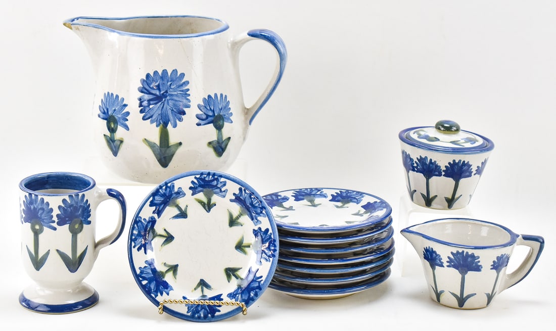 LOUISVILLE STONEWARE PITCHERS, PLATES & COFFEE ACCOUTREMENTS (1 of 5)