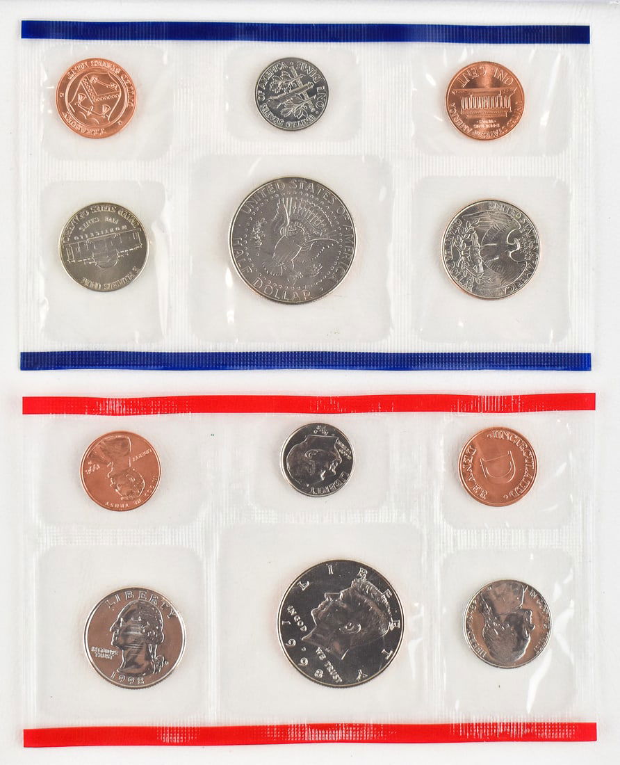 1990-1998 UNCIRCULATED U.S. COIN SETS - 2