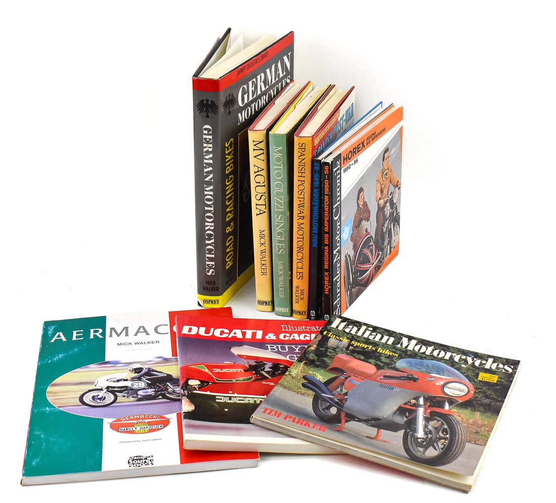 COLLECTION OF INTERNATIONAL MOTORCYCLE RACING REFERENCE BOOKS (1 of 4)