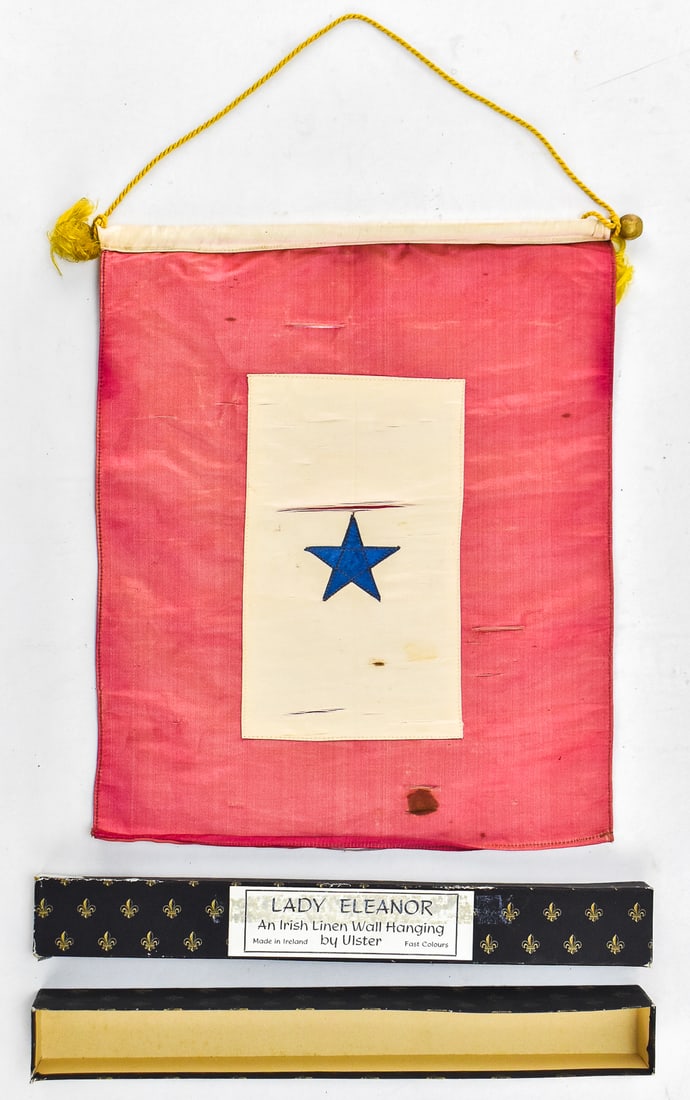 THE BLUE STAR SERVICE FLAG: ONE STAR (1 of 3)