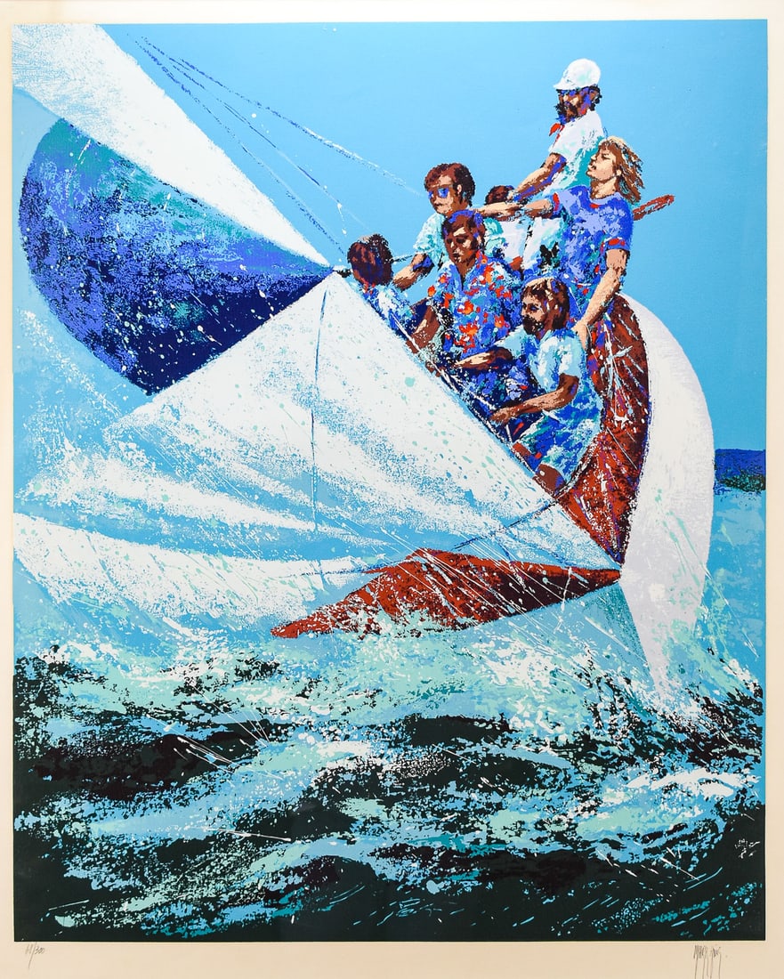 MARK KING 'SAILING' SIGNED SERIGRAPH - 2