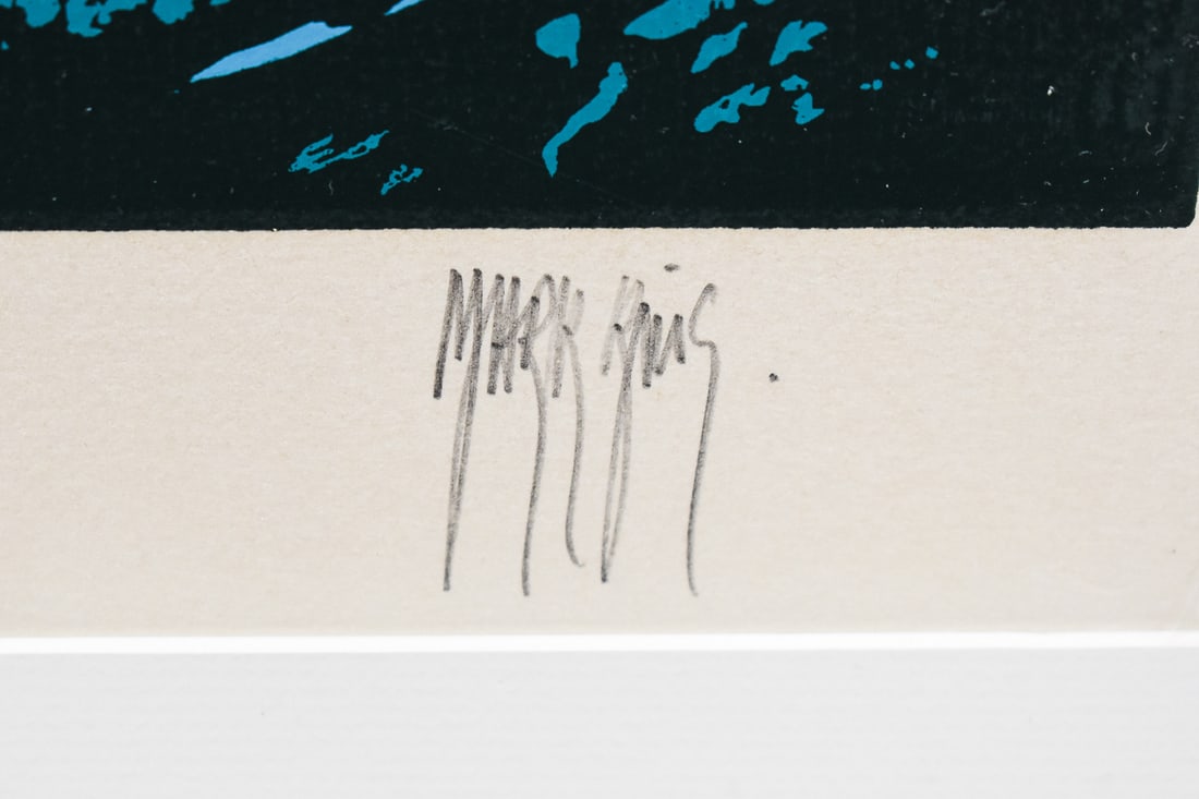 MARK KING 'SAILING' SIGNED SERIGRAPH - 4
