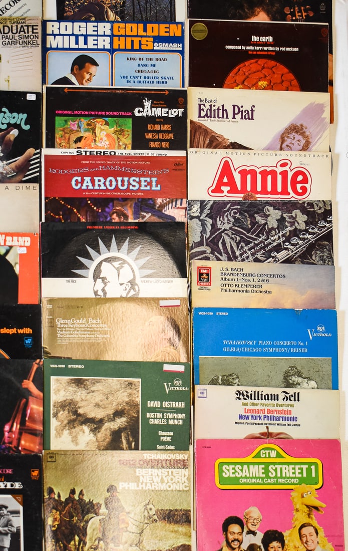 ASSORTED LP RECORDS MIXED GENRES - 2