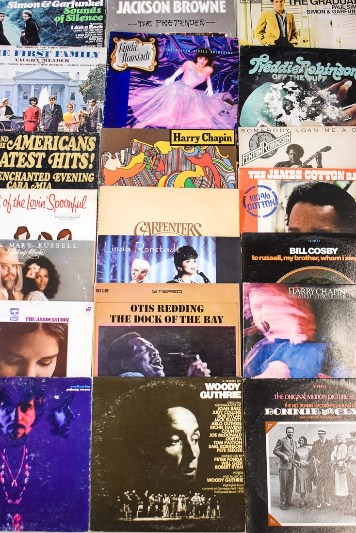 ASSORTED LP RECORDS MIXED GENRES - 3