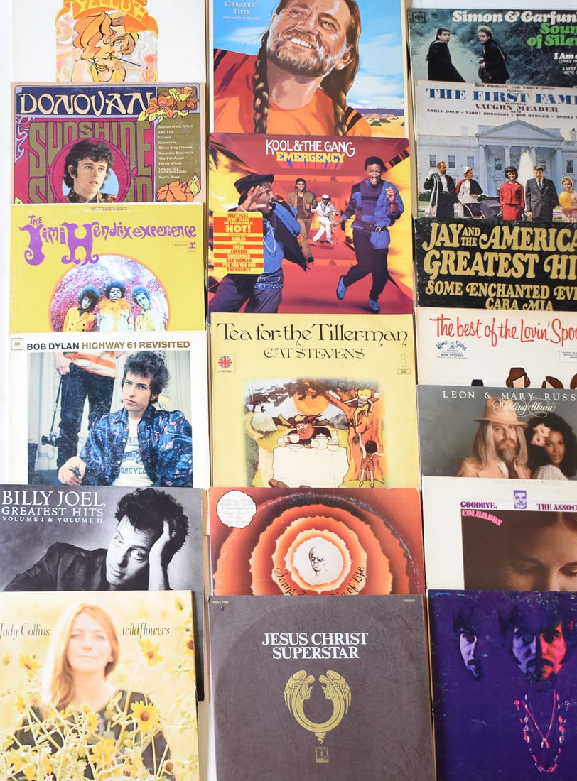 ASSORTED LP RECORDS MIXED GENRES - 4