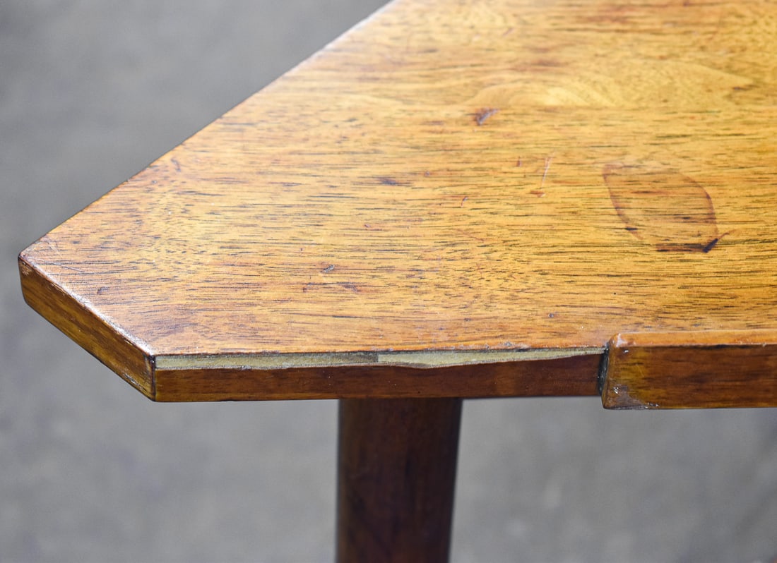 EDWARD WORMLEY FOR DUNBAR TRIANGULAR OCCASIONAL TABLE - 3