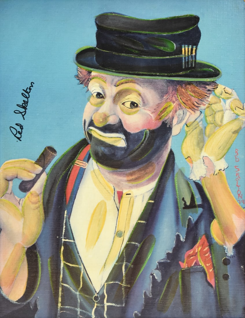 RED SKELTON 'THE PHILOSOPHER' SIGNED SERIGRAPH - 2