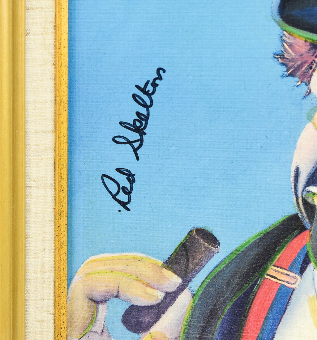 RED SKELTON 'THE PHILOSOPHER' SIGNED SERIGRAPH - 3