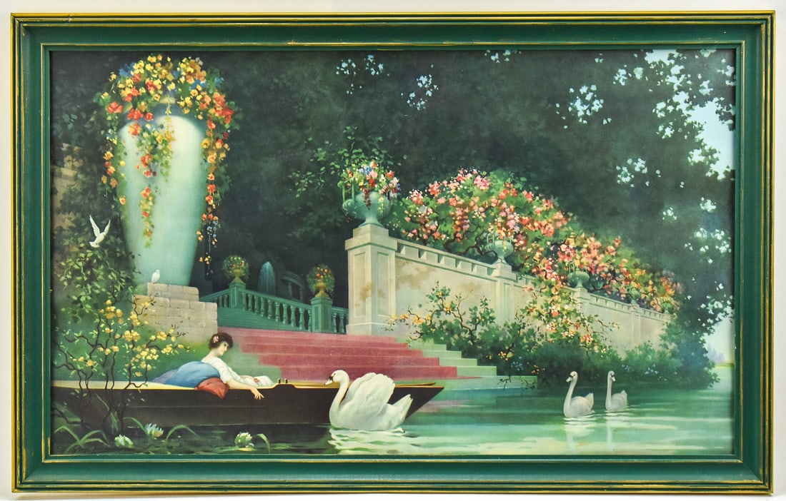 'DAY DREAMS' LITHOGRAPH BY GEORGE HACKER (1 of 3)