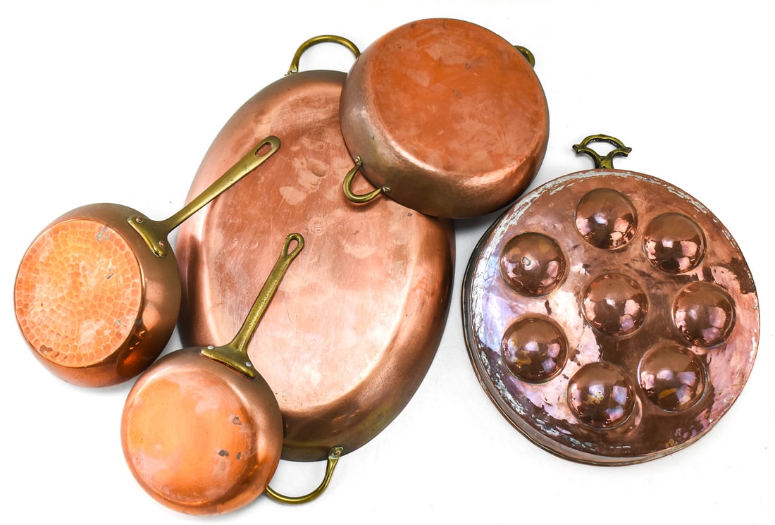 COPPER COOKWARE ASSORTMENT (1 of 3)