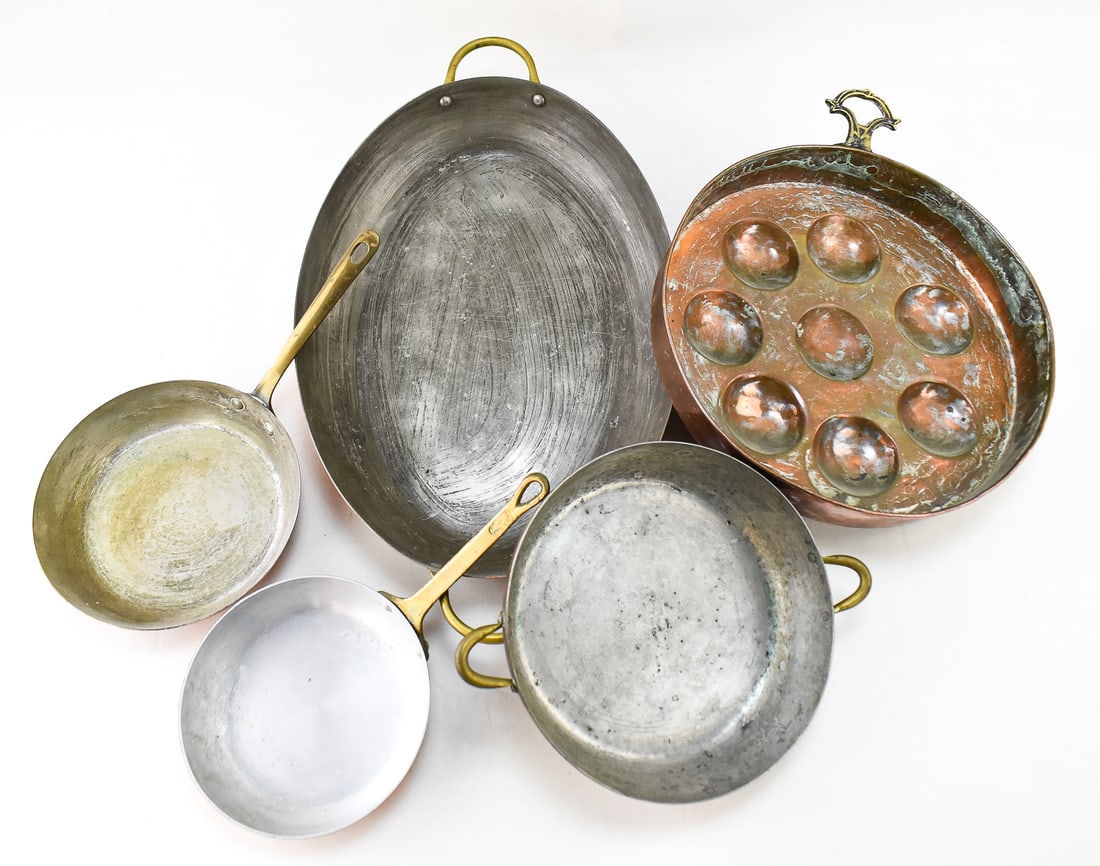 COPPER COOKWARE ASSORTMENT - 3